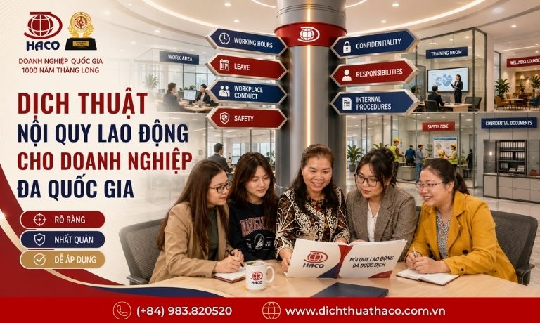 Dịch thuật nội quy lao động công ty đa quốc gia tại Việt Nam 1 dich thuat noi quy lao dong cong ty da quoc gia 2