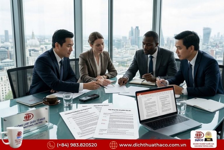 Dịch Thuật Pháp Lý Dự Án Dầu Khí