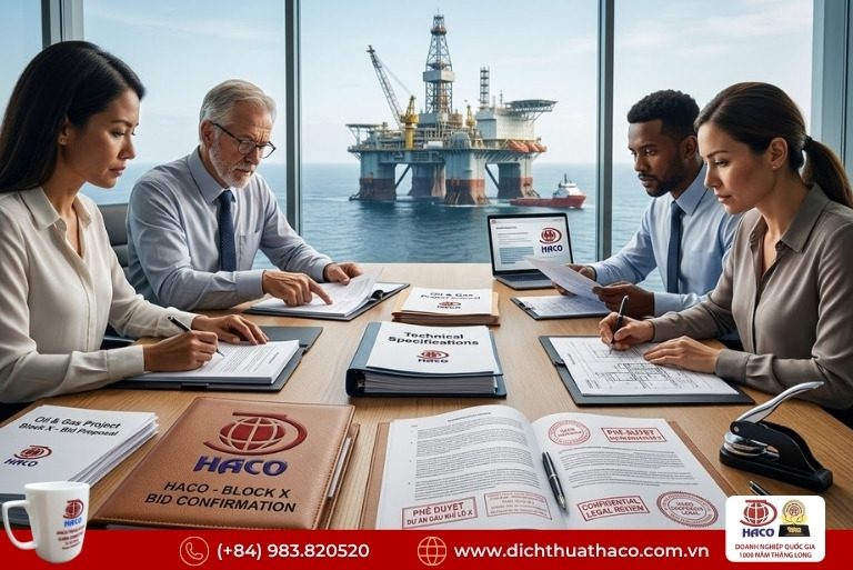 Dịch Thuật Pháp Lý Dự Án Dầu Khí
