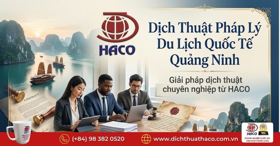 Dịch thuật pháp lý du lịch quốc tế Quảng Ninh