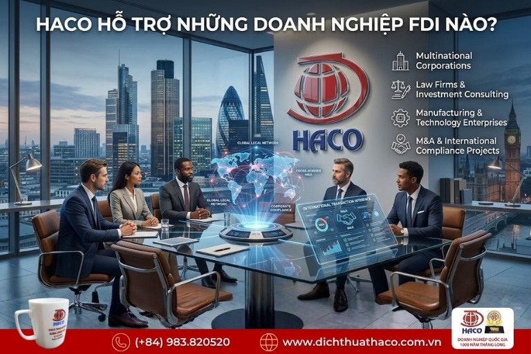 Dịch thuật pháp lý tuân thủ FDI 6 Dịch thuật pháp lý tuân thủ FDI
