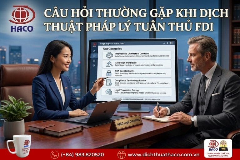 Dịch thuật pháp lý tuân thủ FDI 8 Dịch thuật pháp lý tuân thủ FDI