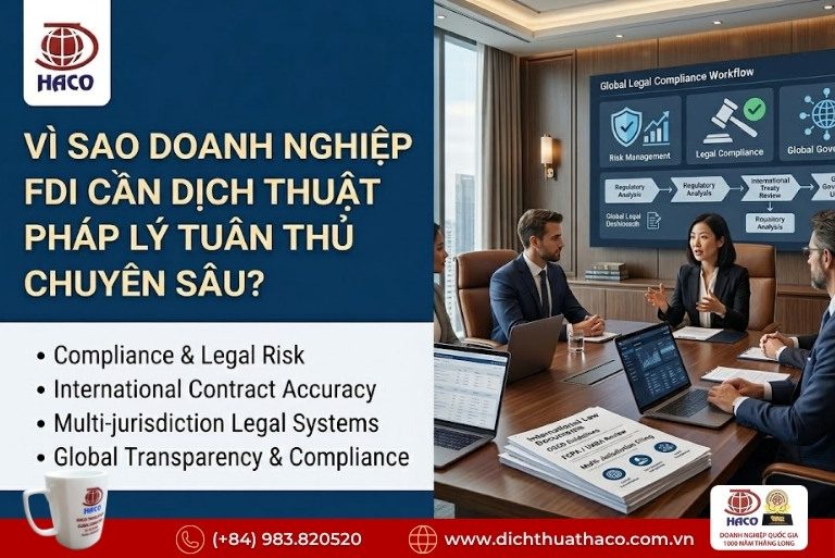 Dịch thuật pháp lý tuân thủ FDI 1 Dịch thuật pháp lý tuân thủ FDI