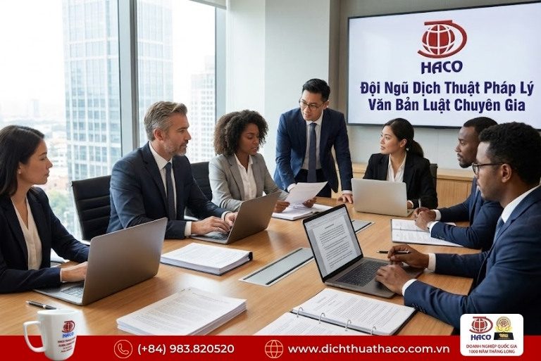 Dịch thuật pháp lý văn bản luật tại Hà Nội