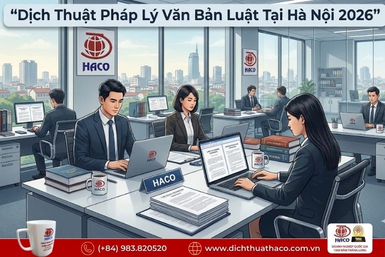 Dịch thuật pháp lý văn bản luật tại Hà Nội