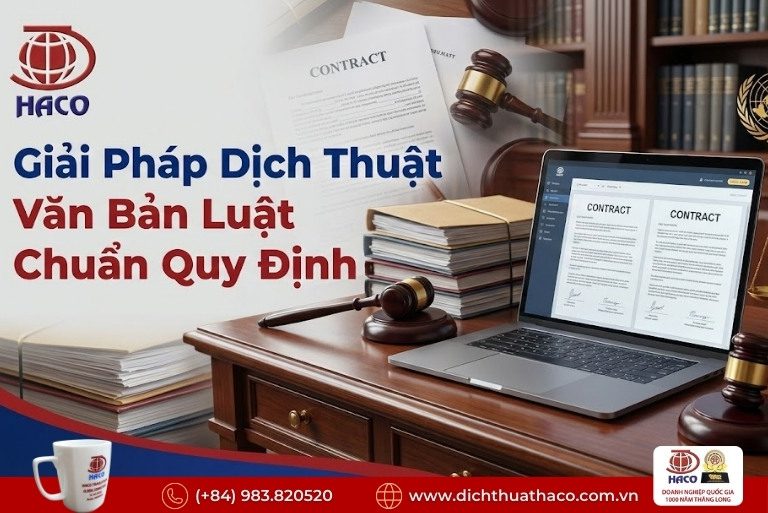 Dịch thuật pháp lý văn bản luật tại Hà Nội