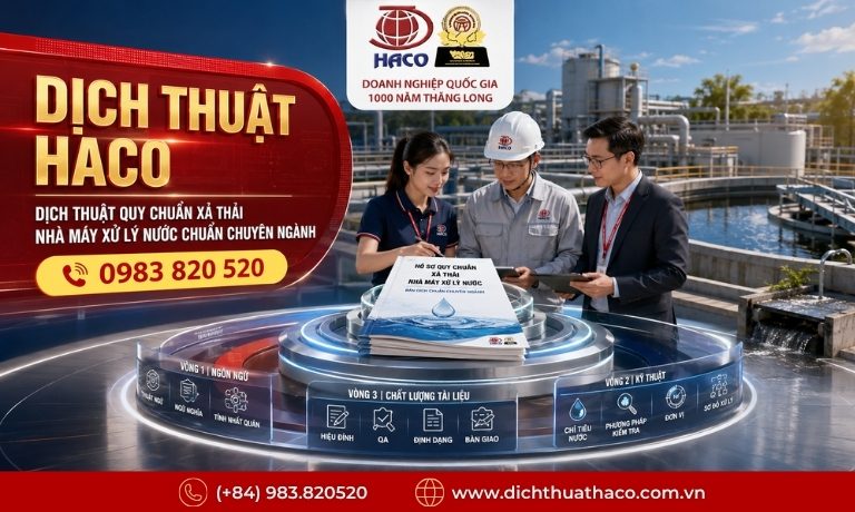 Dịch thuật quy chuẩn xả thải nhà máy xử lý nước chuẩn chuyên ngành 2 dich thuat quy chuan xa thai nha may xu ly nuoc 3
