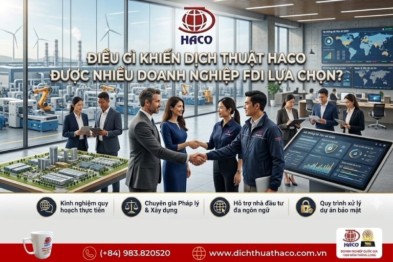 Dịch thuật quy hoạch chi tiết 1/500