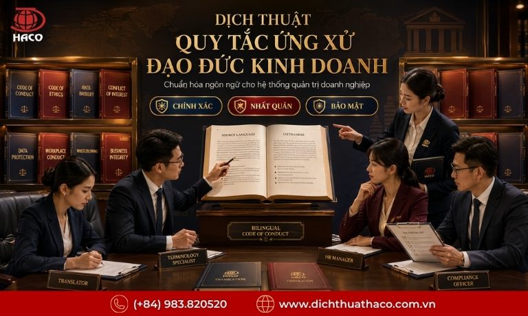 Dịch thuật quy tắc ứng xử đạo đức kinh doanh chuyên nghiệp, bảo mật 2 dich thuat quy tac ung xu dao duc kinh doanh 4