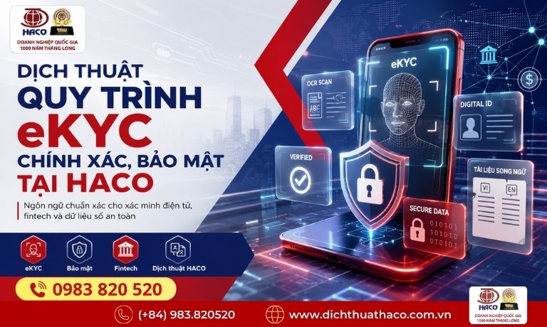 Dịch Thuật Quy Trình eKYC Chính Xác, Bảo Mật Tại HACO 6 dich thuat quy trinh dinh danh khach hang ekyc 5