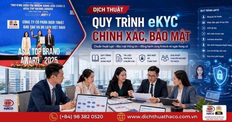 Dịch Thuật Quy Trình eKYC Chính Xác, Bảo Mật Tại HACO 5 dich thuat quy trinh dinh danh khach hang ekyc 6