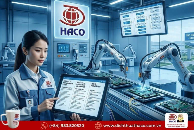 Dịch Thuật Quy Trình Sản Xuất Foxconn Bắc Giang 2026 11 Dịch Thuật Quy Trình Sản Xuất Foxconn Bắc Giang