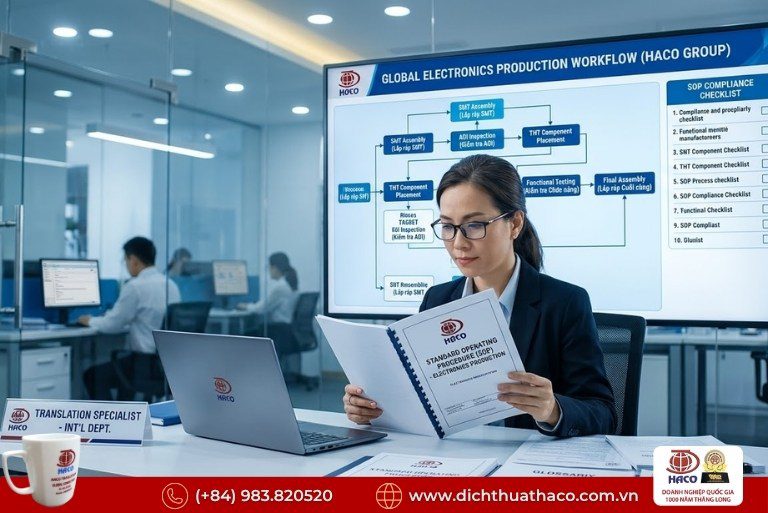 Dịch Thuật Quy Trình Sản Xuất Foxconn Bắc Giang 2026 9 dich thuat quy trinh san xuat foxconn bac giang 3