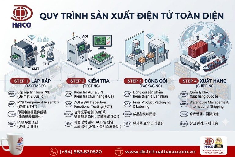 Dịch Thuật Quy Trình Sản Xuất Foxconn Bắc Giang 2026 6 Dịch Thuật Quy Trình Sản Xuất Foxconn Bắc Giang