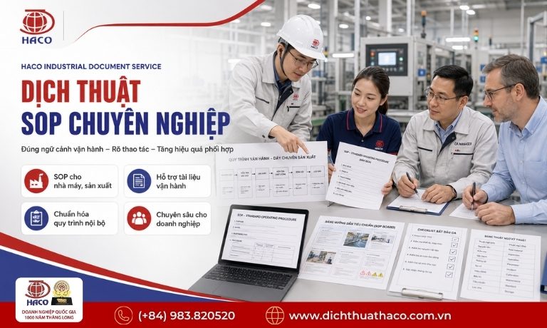 dich thuat quy trinh van hanh tieu chuan sop 6