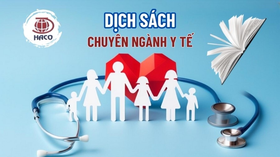 Dịch Thuật Sách Chuyên Ngành Y Tế