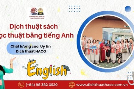 Dich Thuat Sach Hoc Thuat Bang Tieng Anh Chat Luong Cao