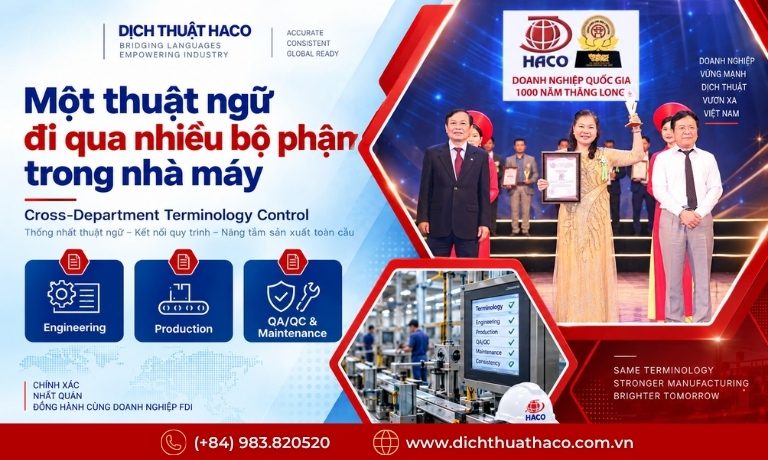 Dịch Thuật SOP & Quy Trình Sản Xuất Cho Doanh Nghiệp FDI 5 dich thuat sop va quy trinh san xuat 1