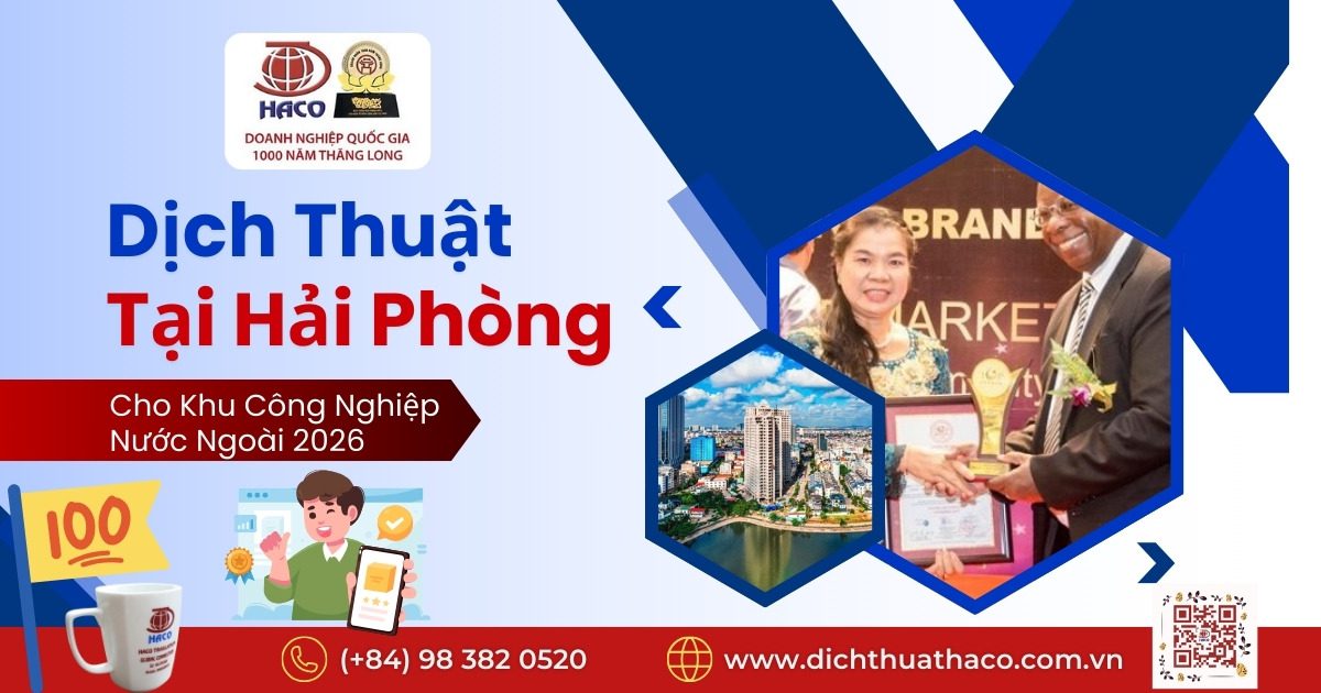 Dịch Thuật Tại Hải Phòng