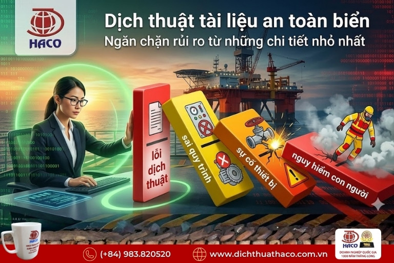 Dịch thuật tài liệu an toàn biển