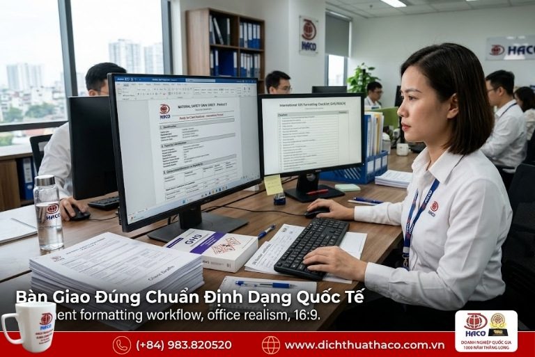 Dịch thuật tài liệu an toàn hóa chất Thanh Hóa 2026 6 Dịch thuật tài liệu an toàn hóa chất Thanh Hóa