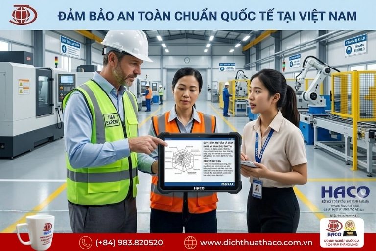 Dịch thuật tài liệu an toàn lao động và PCCC Đồng Nai