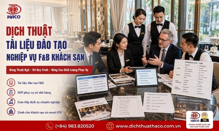 dich thuat tai lieu dao tao nghiep vu khach san 2