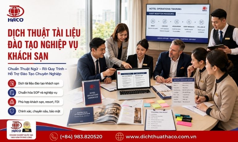 dich thuat tai lieu dao tao nghiep vu khach san 6