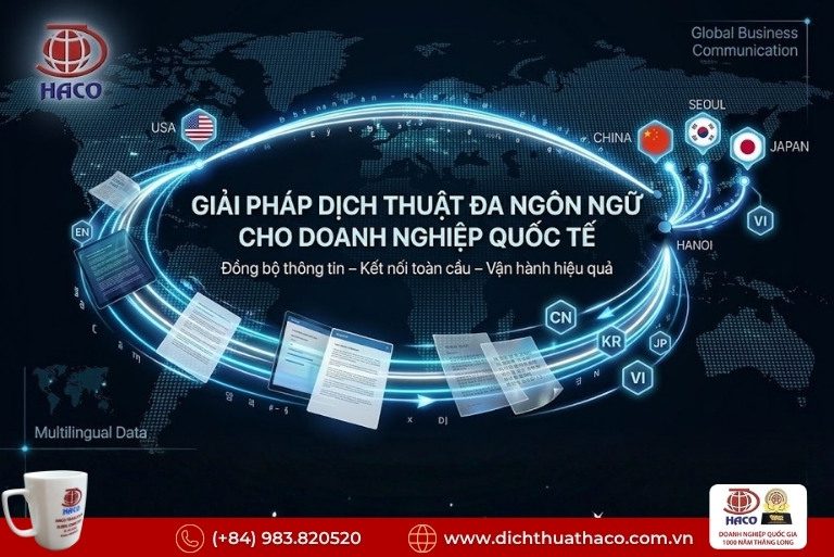Dịch thuật tài liệu doanh nghiệp nước ngoài