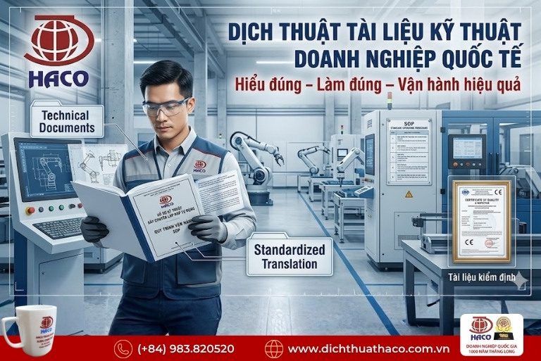 Dịch thuật tài liệu doanh nghiệp nước ngoài