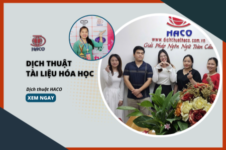 Dịch Thuật Tài Liệu Hóa Học