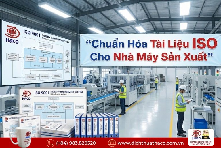 Dịch thuật tài liệu ISO cho nhà máy Bình Dương 2026 7 Dịch thuật tài liệu ISO cho nhà máy Bình Dương