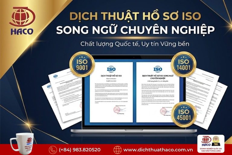 Dịch thuật tài liệu ISO cho nhà máy Bình Dương 2026 5 Dịch thuật tài liệu ISO cho nhà máy Bình Dương