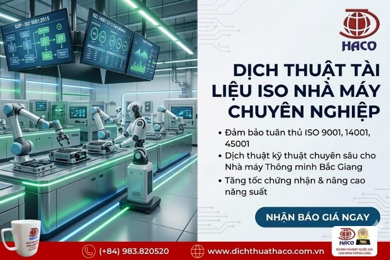 Dịch Thuật Tài Liệu ISO Nhà Máy Bắc Giang 2026 8 Dịch Thuật Tài Liệu ISO Nhà Máy Bắc Giang