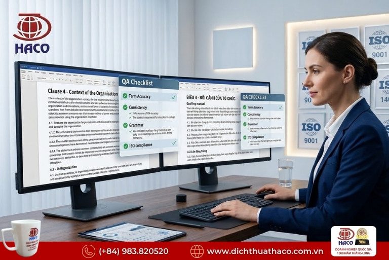 Dịch Thuật Tài Liệu ISO Nhà Máy Bắc Giang 2026 9 Dịch Thuật Tài Liệu ISO Nhà Máy Bắc Giang