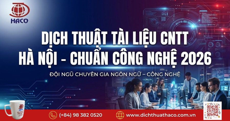 Dịch thuật tài liệu kỹ thuật CNTT tại Hà Nội 2026 1 Dịch thuật tài liệu kỹ thuật CNTT tại Hà Nội