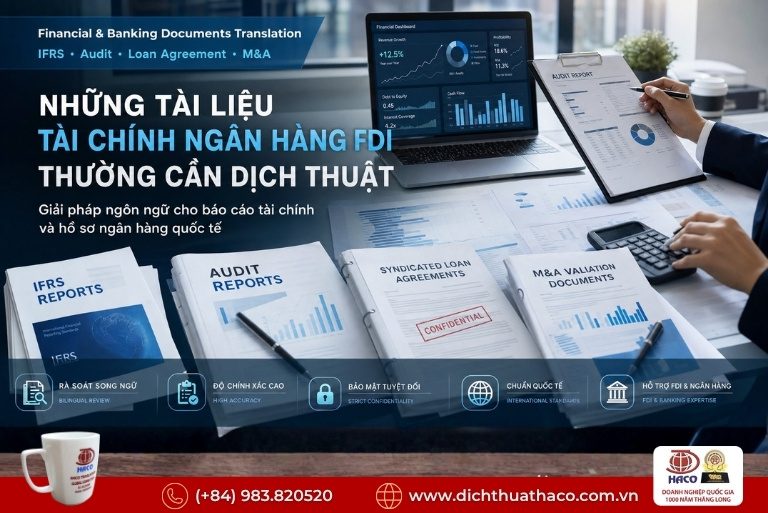 Dịch thuật tài liệu kỹ thuật công nghiệp