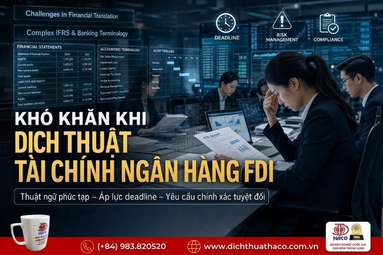 Dịch thuật tài liệu kỹ thuật công nghiệp