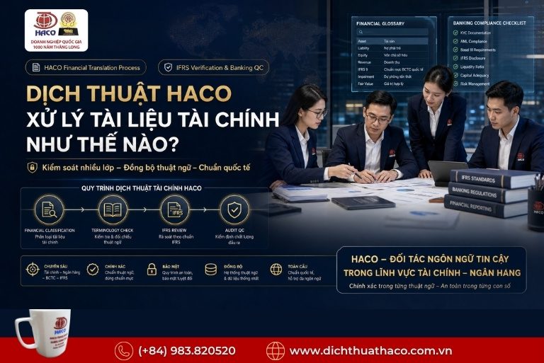 Dịch thuật tài liệu kỹ thuật công nghiệp