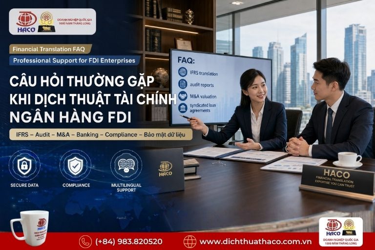Dịch thuật tài liệu kỹ thuật công nghiệp
