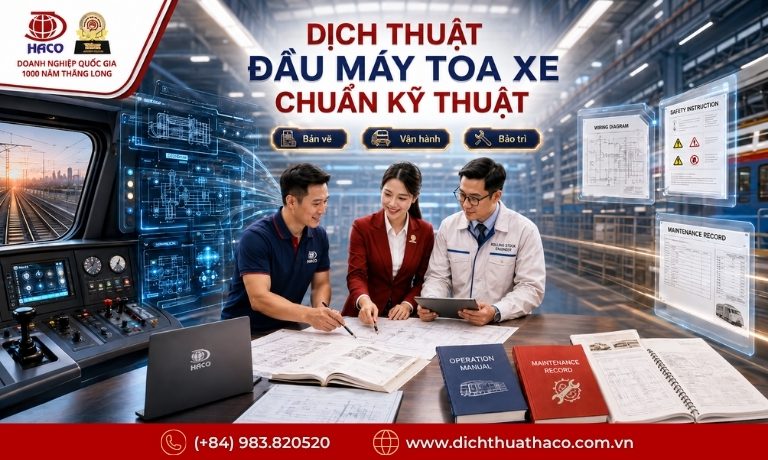 Dịch thuật tài liệu kỹ thuật đầu máy toa xe: Từ bản vẽ đến tài liệu vận hành 4 dich thuat tai lieu ky thuat dau may toa xe 3