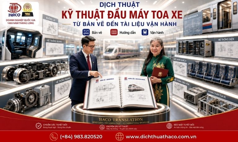 Dịch thuật tài liệu kỹ thuật đầu máy toa xe: Từ bản vẽ đến tài liệu vận hành 2 dich thuat tai lieu ky thuat dau may toa xe 5