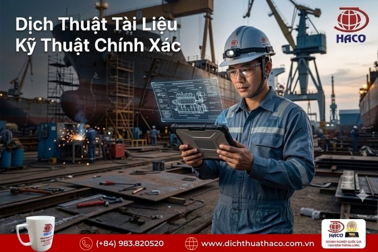 Dịch Thuật Tài Liệu Kỹ Thuật Đóng Tàu Tại Hải Phòng