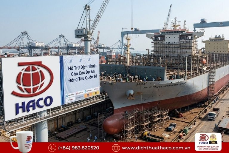 Dịch Thuật Tài Liệu Kỹ Thuật Đóng Tàu Tại Hải Phòng