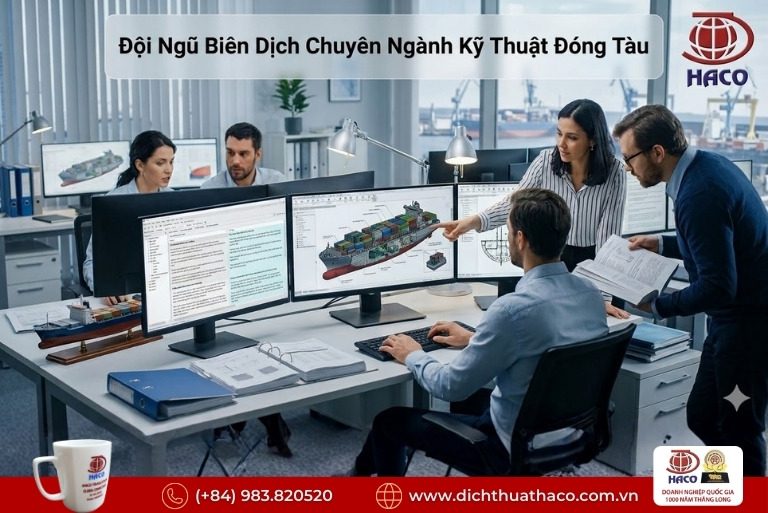 Dịch Thuật Tài Liệu Kỹ Thuật Đóng Tàu Tại Hải Phòng