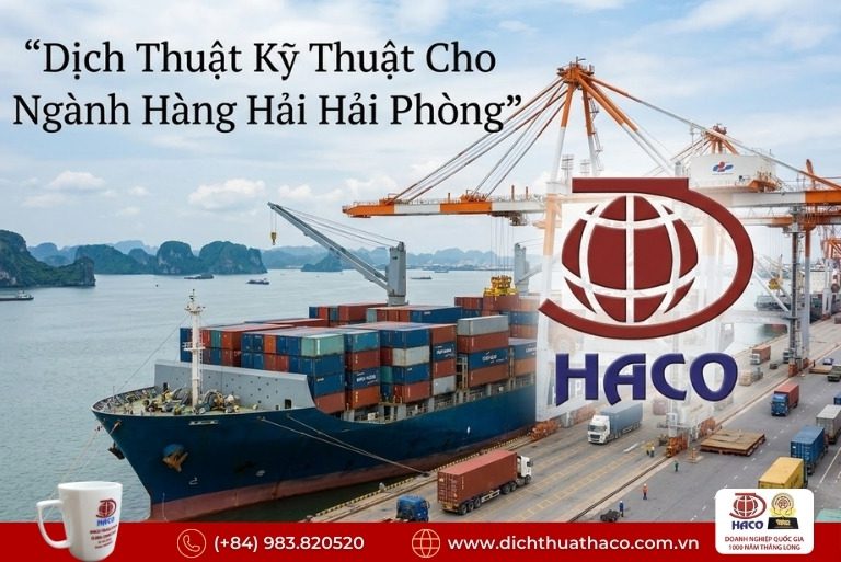 Dịch Thuật Tài Liệu Kỹ Thuật Đóng Tàu Tại Hải Phòng