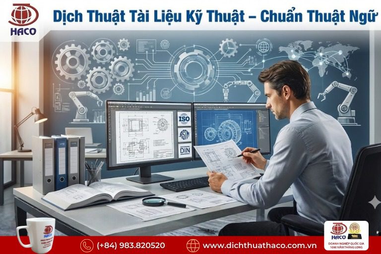 Dịch thuật tài liệu kỹ thuật KCN VSIP