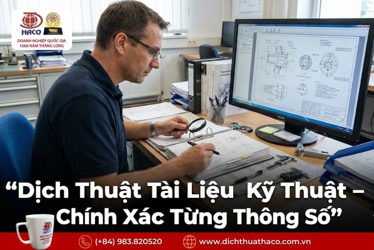Dịch thuật tài liệu kỹ thuật KCN VSIP