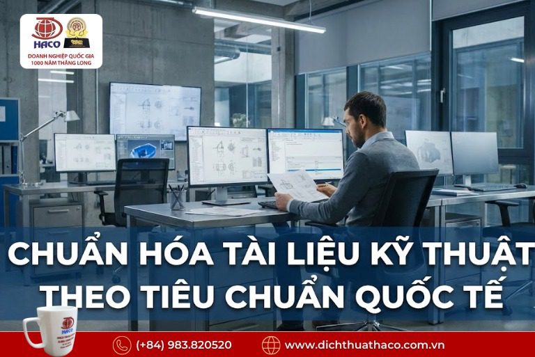 Dịch thuật tài liệu kỹ thuật KCN VSIP