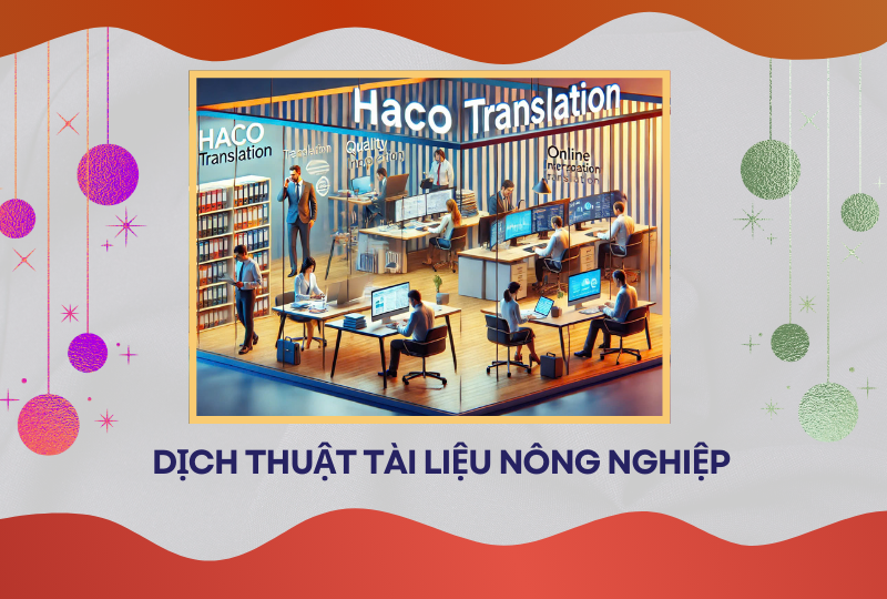 Dịch Thuật Tài Liệu Nông Nghiệp